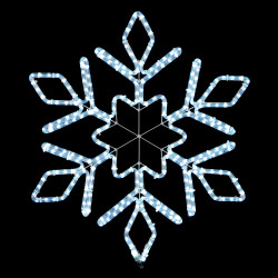Светодиодная Снежинка 