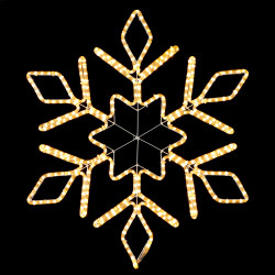 Светодиодная Снежинка 