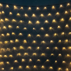 Светодиодная Сеть 2 x 2 м Тепло-Белая 24В, 256 LED, Провод Черный ПВХ, IP54 Светодиодная Сеть 2 x 2 м Тепло-Белая 24В, 256 LED, Провод Черный ПВХ, IP54