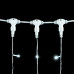 Гирлянда Занавес 2 x 1 м Белый 220В, 200 LED, Провод Прозрачный ПВХ, IP54