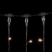 Гирлянда Занавес 2 x 2 м Экстра Тепло-Белый 220В, 400 LED, Провод Черный ПВХ, IP54
