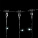 Гирлянда Занавес 2 x 2 м Белый 220В, 400 LED, Провод Черный ПВХ, IP54