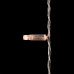 Гирлянда Занавес с Колпачком 2 x 3 м Экстра Тепло-Белый 220В, 600 LED, Провод Прозрачный ПВХ, IP65