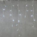 Гирлянда Бахрома 3,1 x 0,5 м Белая 24В, 150 LED, Провод Прозрачный ПВХ, IP54