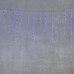 Гирлянда Бахрома 3,1 x 0,5 м Синяя 220В, 150 LED, Провод Прозрачный ПВХ, IP54