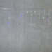 Гирлянда Бахрома 3,1 x 0,5 м Разноцветная 220В, 150 LED, Провод Прозрачный ПВХ, IP54