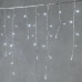 Гирлянда Бахрома 3,1 x 0,5 м Белая 220В, 150 LED, Провод Прозрачный ПВХ, IP54