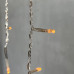 Гирлянда Бахрома 3,1 x 0,5 м Желтая 220В, 150 LED, Провод Прозрачный ПВХ, IP54