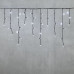 Гирлянда Бахрома 3,1 x 0,5 м Белая 220В, 150 LED, Провод Черный ПВХ, IP54