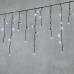 Гирлянда Бахрома 3,1 x 0,5 м Белая 220В, 150 LED, Провод Черный ПВХ, IP54