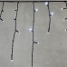Гирлянда Бахрома 3,1 x 0,5 м Белая 220В, 150 LED, Провод Черный ПВХ, IP54