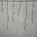 Гирлянда Бахрома 3,1 x 0,5 м Тепло-Белая 220В, 150 LED, Провод Черный ПВХ, IP54