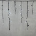 Гирлянда Бахрома 3,1 x 0,5 м Белая с Мерцанием Белого Диода 220В, 150 LED, Провод Черный ПВХ, IP54