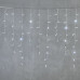 Гирлянда Бахрома с Колпачком 3,2 x 0,9 м Белая 220В, 168 LED, Провод Прозрачный ПВХ, IP65