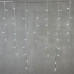 Гирлянда Бахрома с Колпачком 3,2 x 0,9 м Белая 220В, 168 LED, Провод Прозрачный ПВХ, IP65