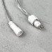Гирлянда Нить с Колпачком 10м Розовая 24В, 100 LED, Провод Прозрачный ПВХ, IP65