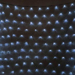 Светодиодная Сеть 2 x 2 м Белая 24В, 256 LED, Провод Черный ПВХ, IP54