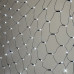 Светодиодная Сеть с Колпачком 2 x 3 м Белая 220В, 384 LED, Провод Черный ПВХ, IP65