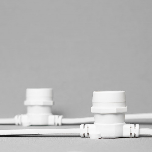 Белт-Лайт 50м, Провод Белый Каучук, Шаг 20 см, 250 Патронов, IP65