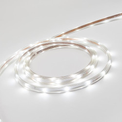 Светодиодная Лента LTC Герметичная Белая 220В, SMD2835, 24LED/м, 6000К, IP65, Бухта 100м