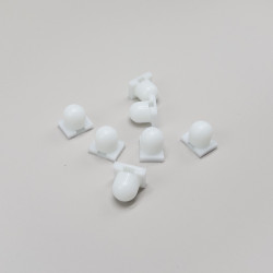 Колпачок для светодиодного ленты LTC 1LED, Белый