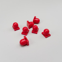 Колпачок для светодиодного ленты LTC 1LED, Красный