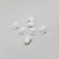 Колпачок для светодиодного ленты LTC 1LED, Белый