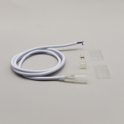 Установочный Комплект для Светодиодного Дюралайта 24В Ø13 мм, Белый