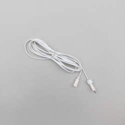 Соединитель 3м для Нитей 24В без Возможности Управления, Провод Белый ПВХ, IP65