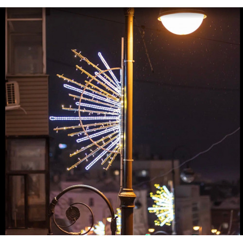 Светодиодная Консоль 'Сияние' 95 x 190 см, Белая, 220В