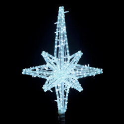 Макушка 'Роза Ветров' 100 см, Белая, 220В