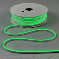 Односторонний Гибкий Неон 8х16мм Зеленый 12В, IP65 Односторонний Гибкий Неон 8х16мм Зеленый 12В, IP65
