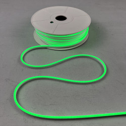 Односторонний Гибкий Неон 6х12мм Зеленый 12В, IP65 Односторонний Гибкий Неон 6х12мм Зеленый 12В, IP65