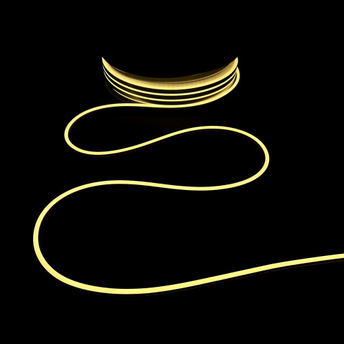 23-551 Односторонний Гибкий Неон 8х16мм Тепло-Белый 220В, 144 LED/м, IP65, Бухта 50м