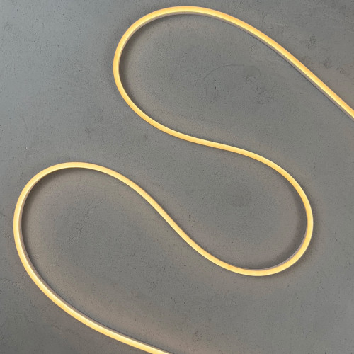 23-551 Односторонний Гибкий Неон 8х16мм Тепло-Белый 220В, 144 LED/м, IP65, Бухта 50м