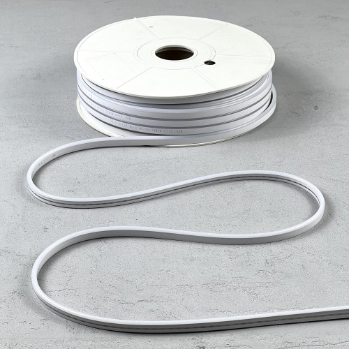 23-551 Односторонний Гибкий Неон 8х16мм Тепло-Белый 220В, 144 LED/м, IP65, Бухта 50м