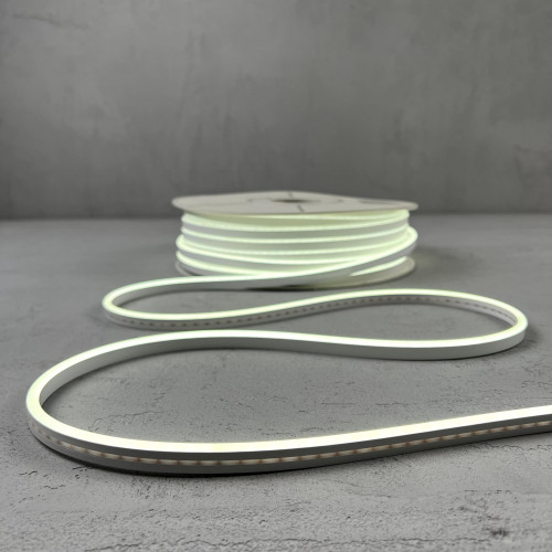 Односторонний Гибкий Неон 8х16мм Белый 24В, IP65