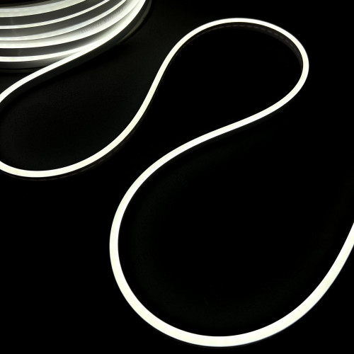 Односторонний Гибкий Неон 8х16мм Белый 24В, IP65