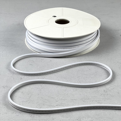 Односторонний Гибкий Неон 8х16мм Белый 24В, IP65