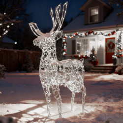 Светодиодная Фигура 'Световой Олень' 1,6м Белый 24В, IP65 Светодиодная Фигура 'Световой Олень' 1,6м Белый 24В, IP65