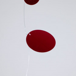 Гирлянда Нить с Пайетками 3м, Красная