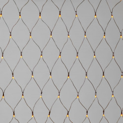 Светодиодная Сеть 2 x 3 м Желтая  220В, 384 LED, Провод Чёрный ПВХ, IP54