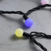 Гирлянда «Шарики» 10м RGB 220B, Диаметр Шарика 23мм, 100 LED, Провод Черный Каучук, IP65 Гирлянда «Шарики» 10м RGB 220B, Диаметр Шарика 23мм, 100 LED, Провод Черный Каучук, IP65