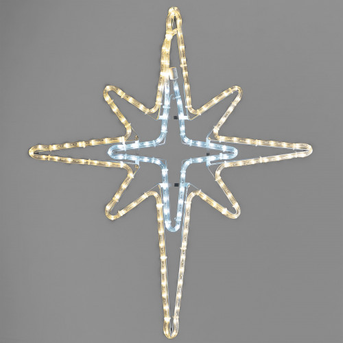Светодиодная Фигура 'Полярная Звезда' 70 x 60 см Тепло-Белая, IP65